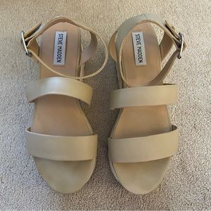 Steve Madden Kirsten Platform Sandals Size 8.5